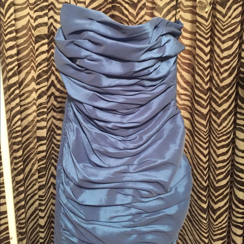 Blue Jessica McClintock Dress